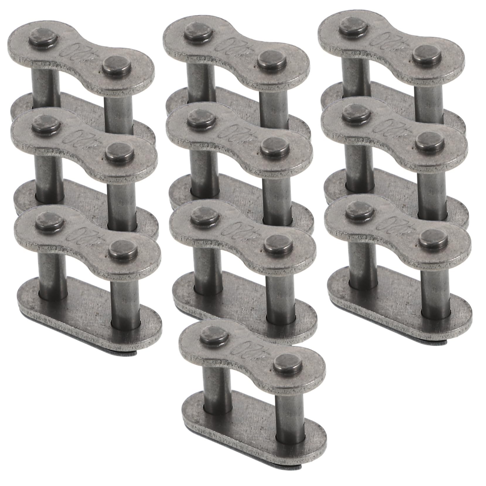 ULTECHNOVO 10pcs Motorcycle Chain Repair Link Set Chain Connector for Off-road Bikes