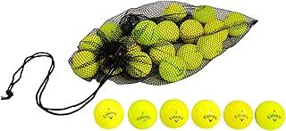 Clean Green Golf Balls Recycled Used Colored Golf Balls for Callaway Golf Balls Yellow - Good Condition Used Golf Balls - Great Golf Balls for Women and Yellow Golf Balls for Men - Bulk Golf Balls