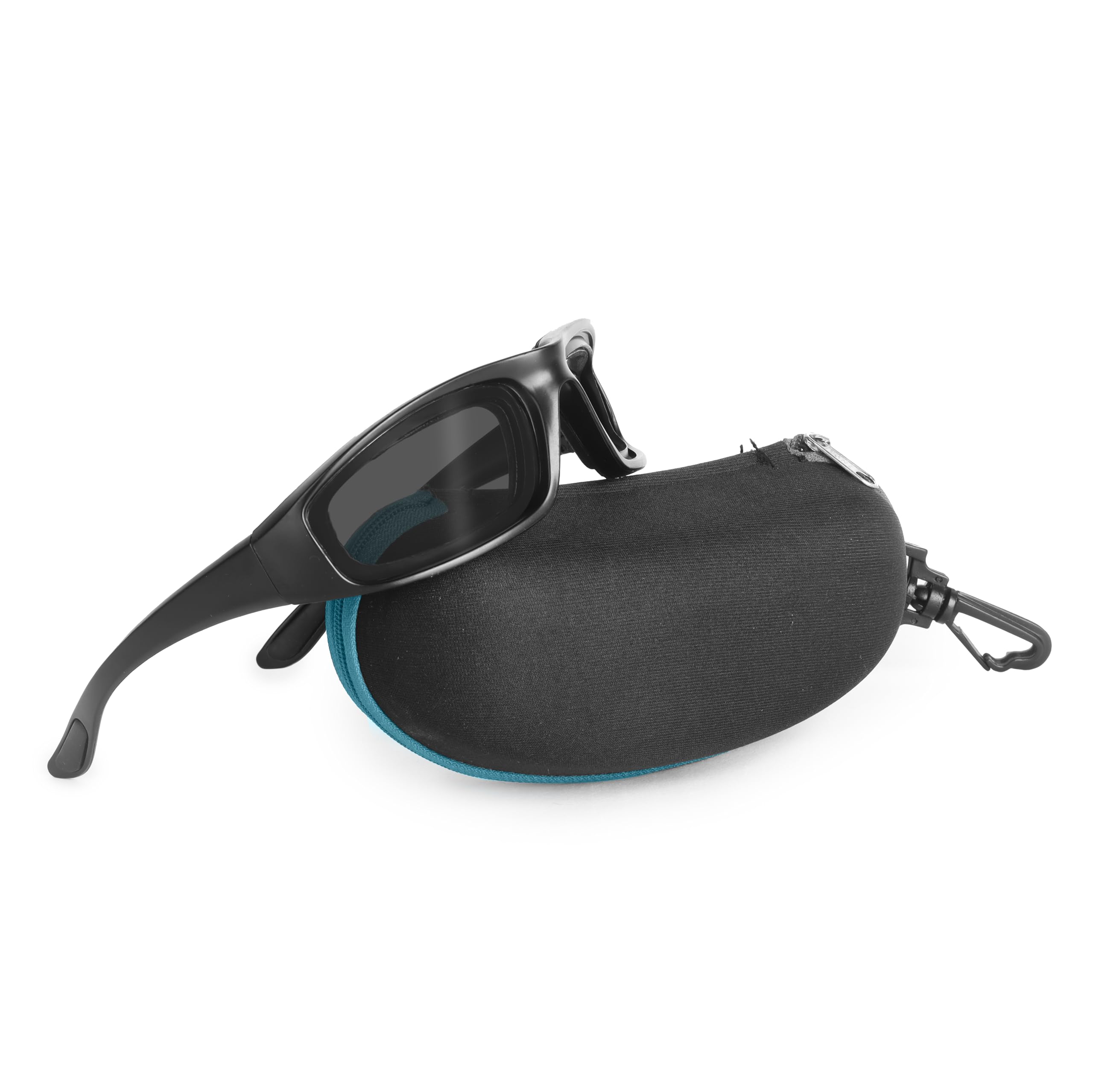 sugautia Driving Glasses for Men, Motorcycle Riding Glasses, Dustproof Racing Glasses, UV Protected Glasses, Sunglasses for Riding, Anti-Glare Sunglasses, Bike Riding Glasses for Men (Black)-picture-46