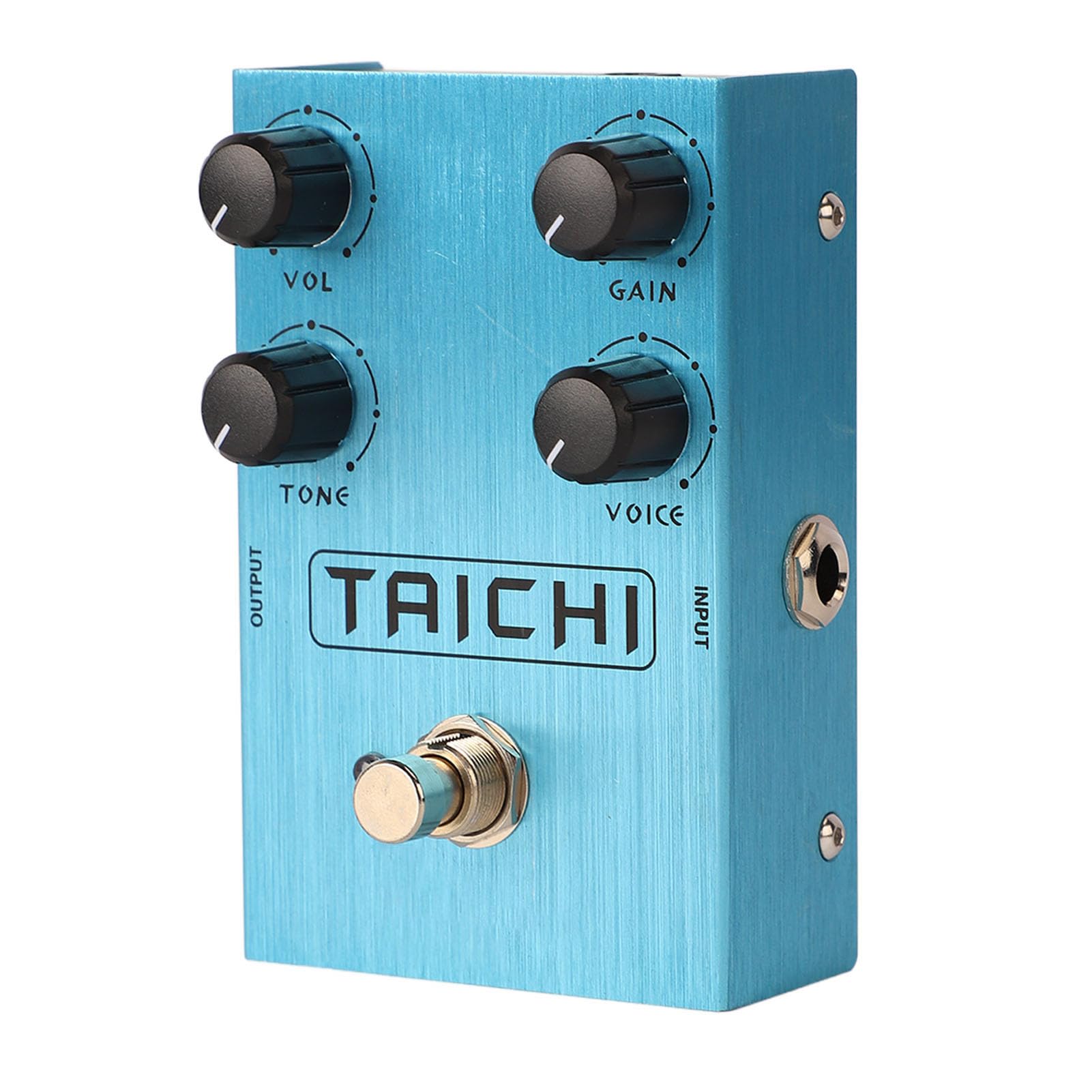 Pedale di Distorsione, Pedale per Effetti per Chitarra Elettrica, Dimensioni Adatte, Layout Compatto della Manopola con Funzioni Multiple per Performance di Chitarra (AN 38