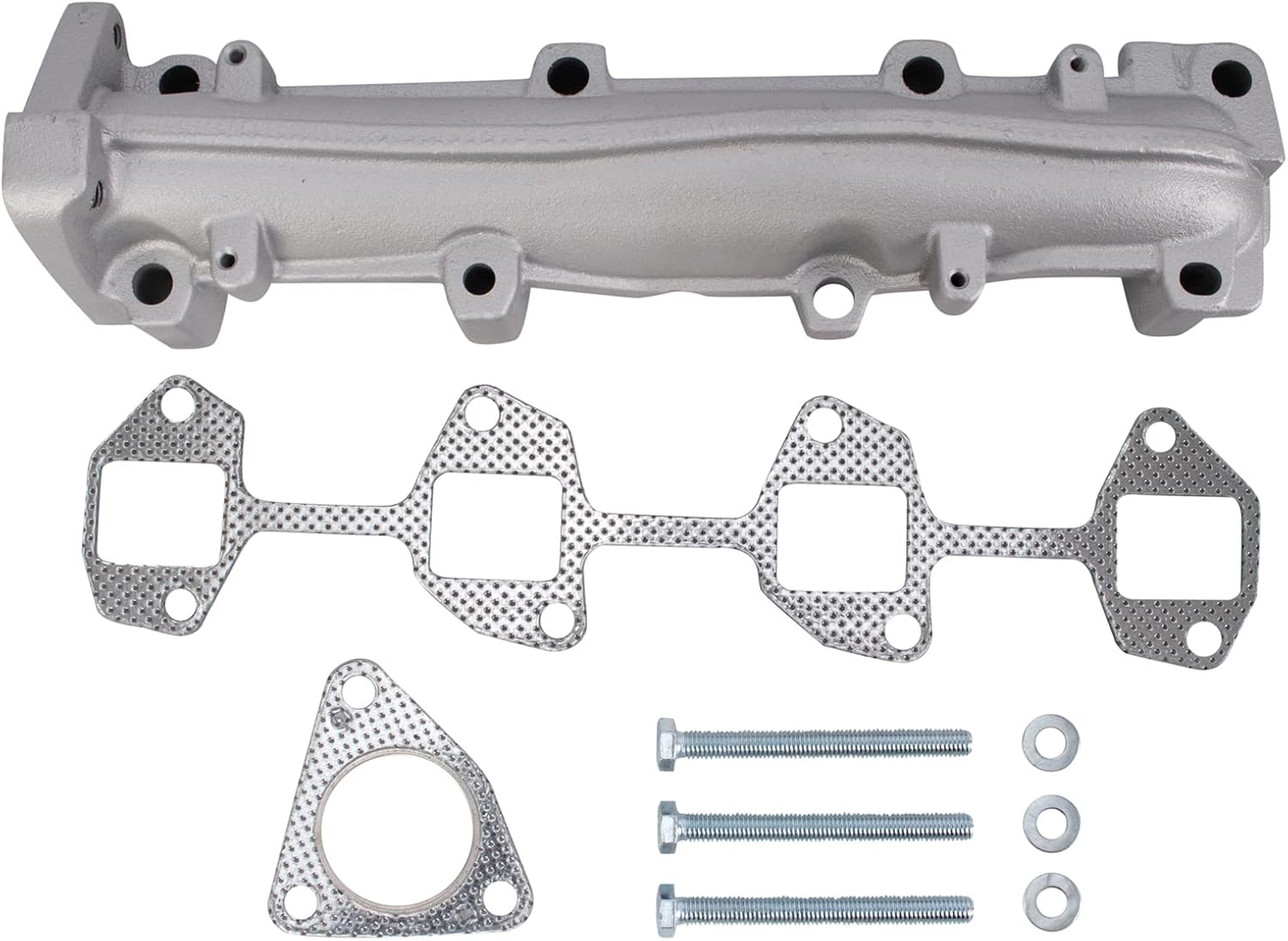 TRQ Exhaust Manifold Kit LH & RH Sides for Chevy GMC Pickup Truck Van 6.6L
