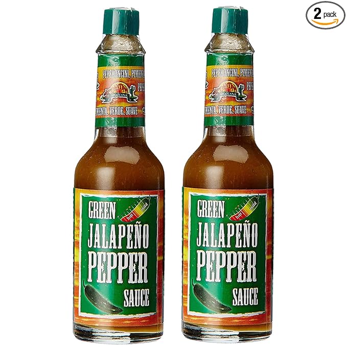 Green Sauce Made with Jalapeno Pepper, 2 x 60