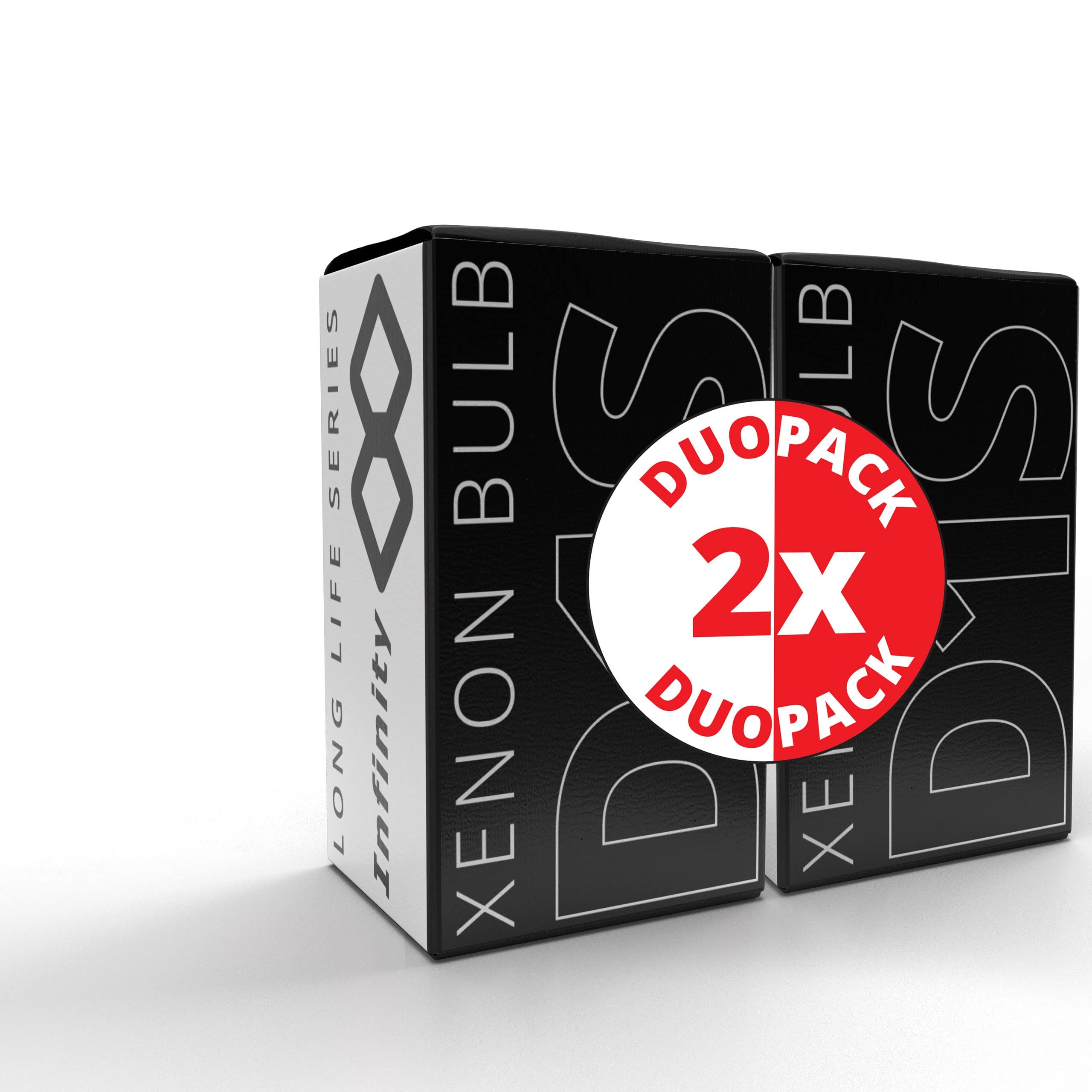 EinParts 85V 35W D1S Żarówki Xenonowe HID Longlife 5000K 3100LM Homologacja E4, Podstawa PJ26.4t, 2szt