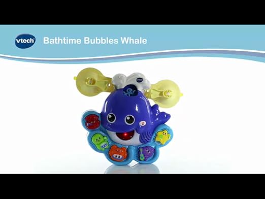 bathtime bubbles whale
