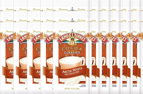 Land O' Lakes Mezcla de cacao caliente, blanco ártico, 1.25 oz (35 g), 30 paquetes
