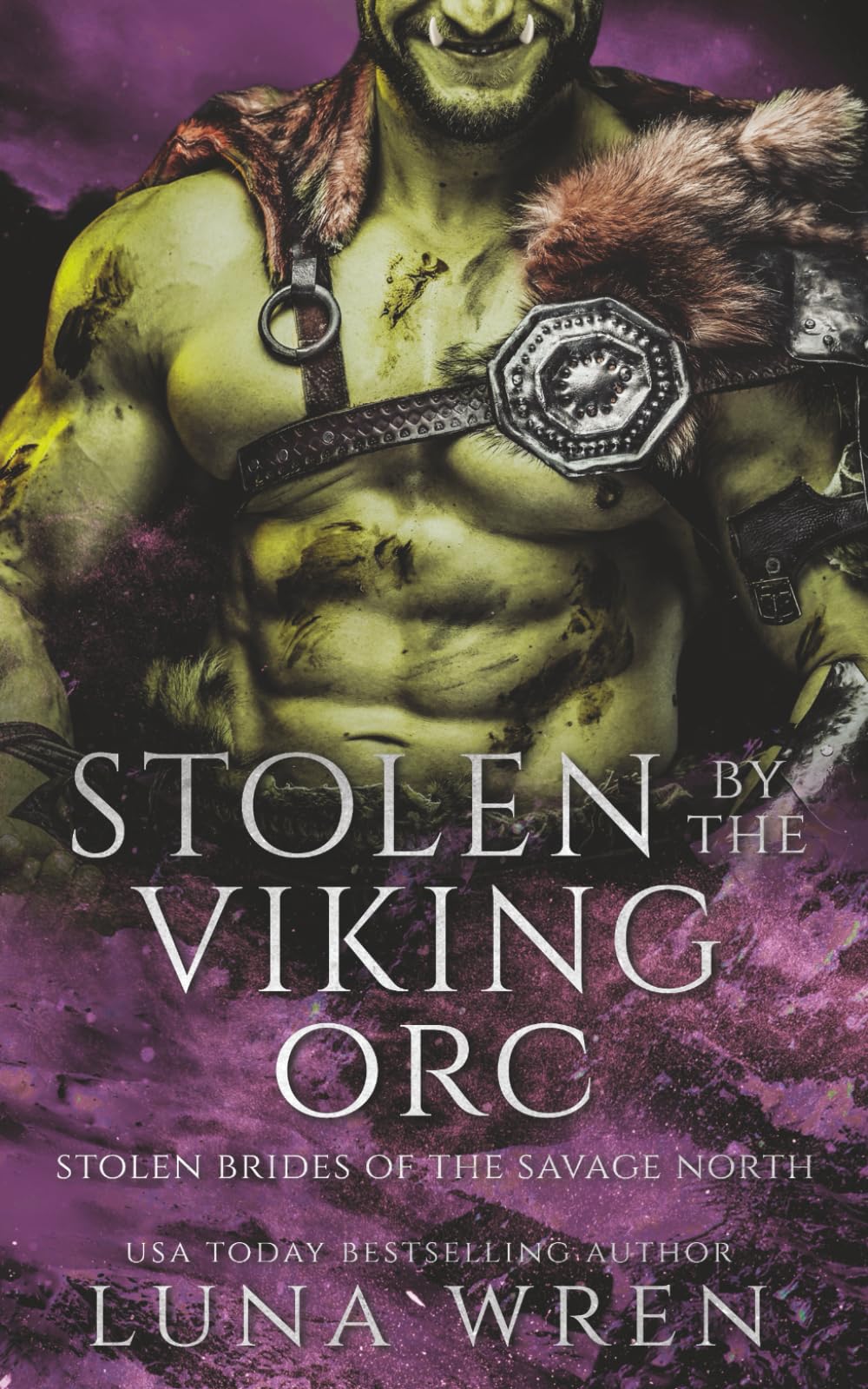 Stolen by the Viking Orc: An Enemies to Lovers Spicy Romantasy (Stolen Brides of the Savage North)