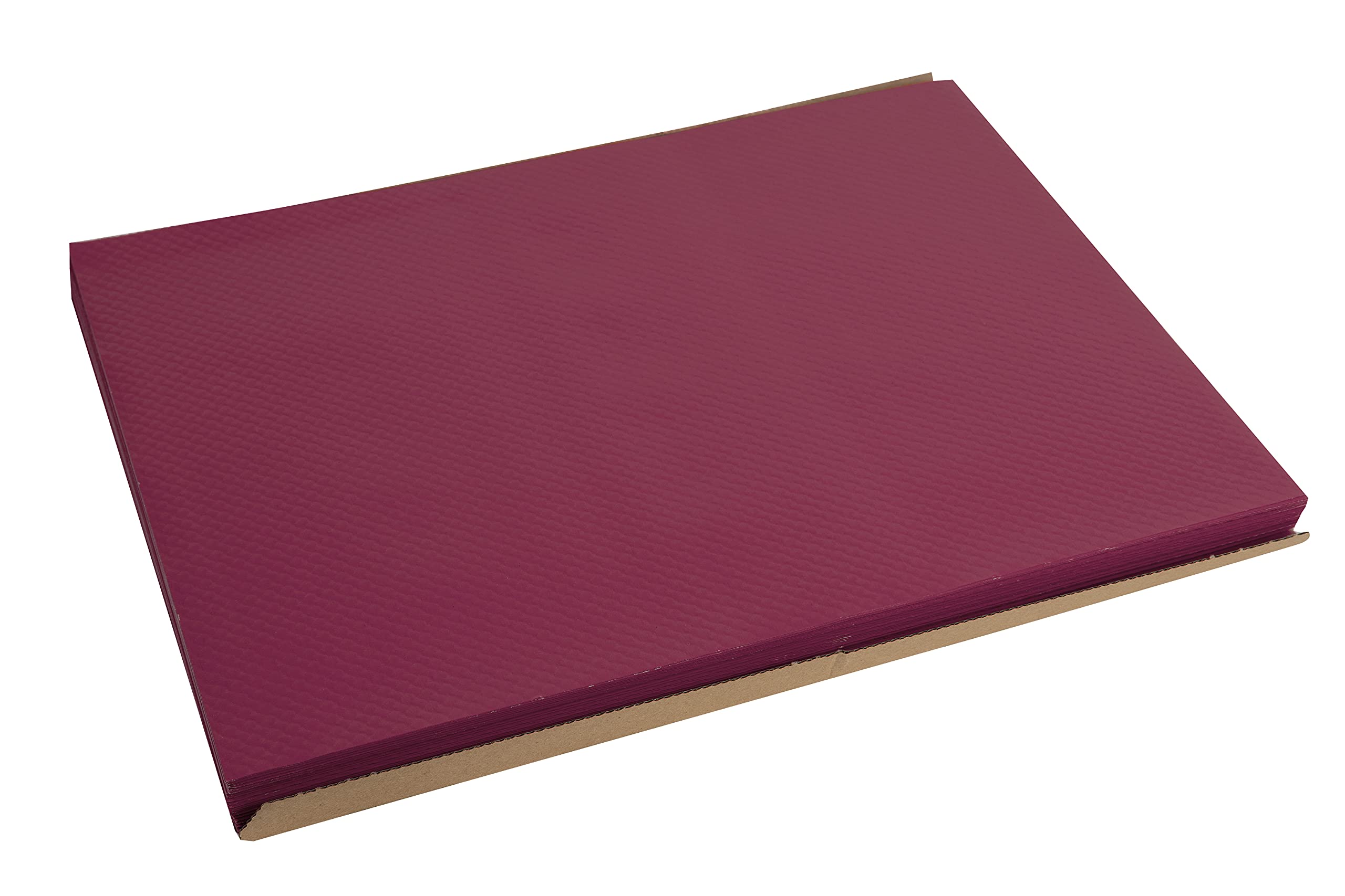 Pronappe – Platzset aus Papier, 30 x 40 cm, Bordeauxfarben
