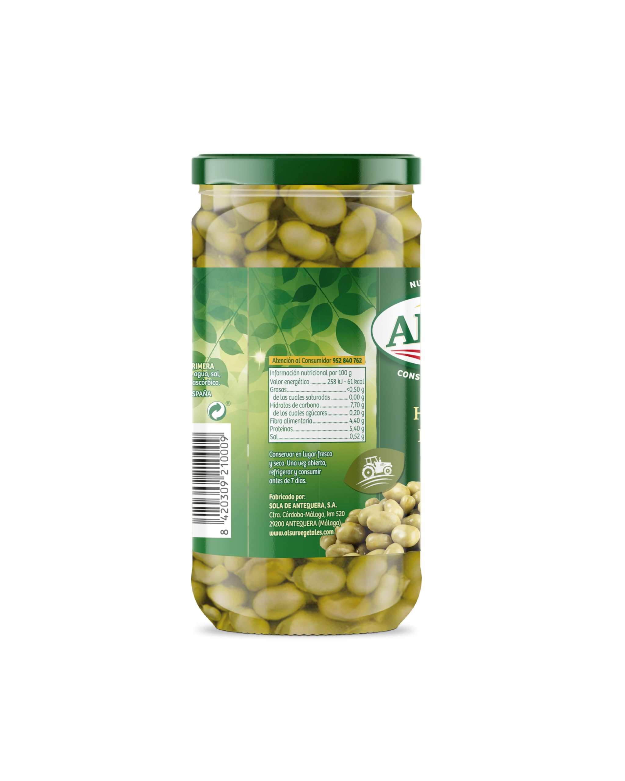 ALSUR HABA BABY NATURAL 425GR.