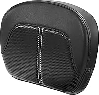 Vista 11 de C.C. RIDER Celestial - Almohadilla de respaldo desmontable para Harley Touring Road King Street Glide Electra Glide FLTR 1994-2021 Softail 2018-2021
