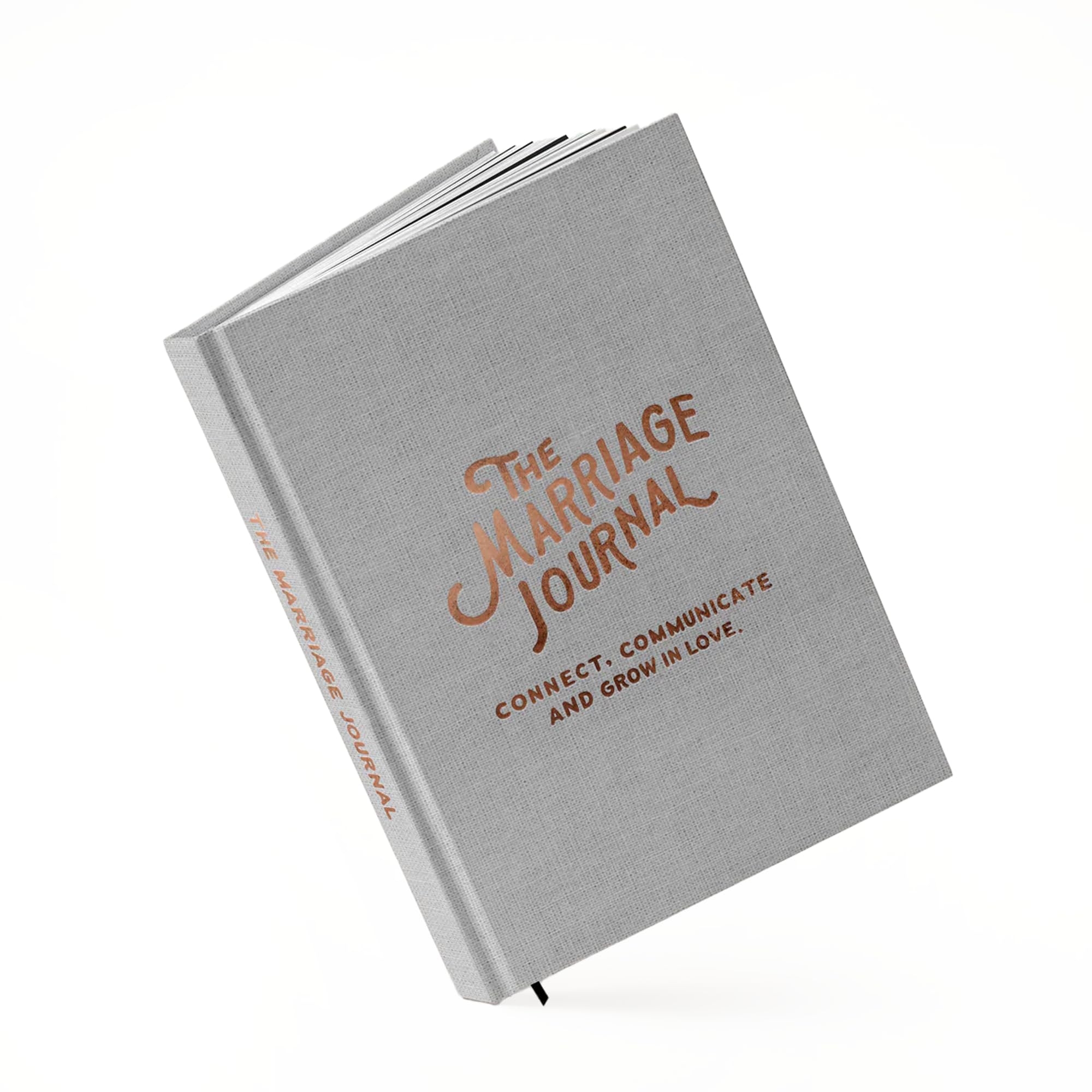 Beating 50 Percent The Marriage Journal - 52-Week Couples Journal with Devotionals & Guided Prompts to Strengthen Communication, Emotional Intimacy &