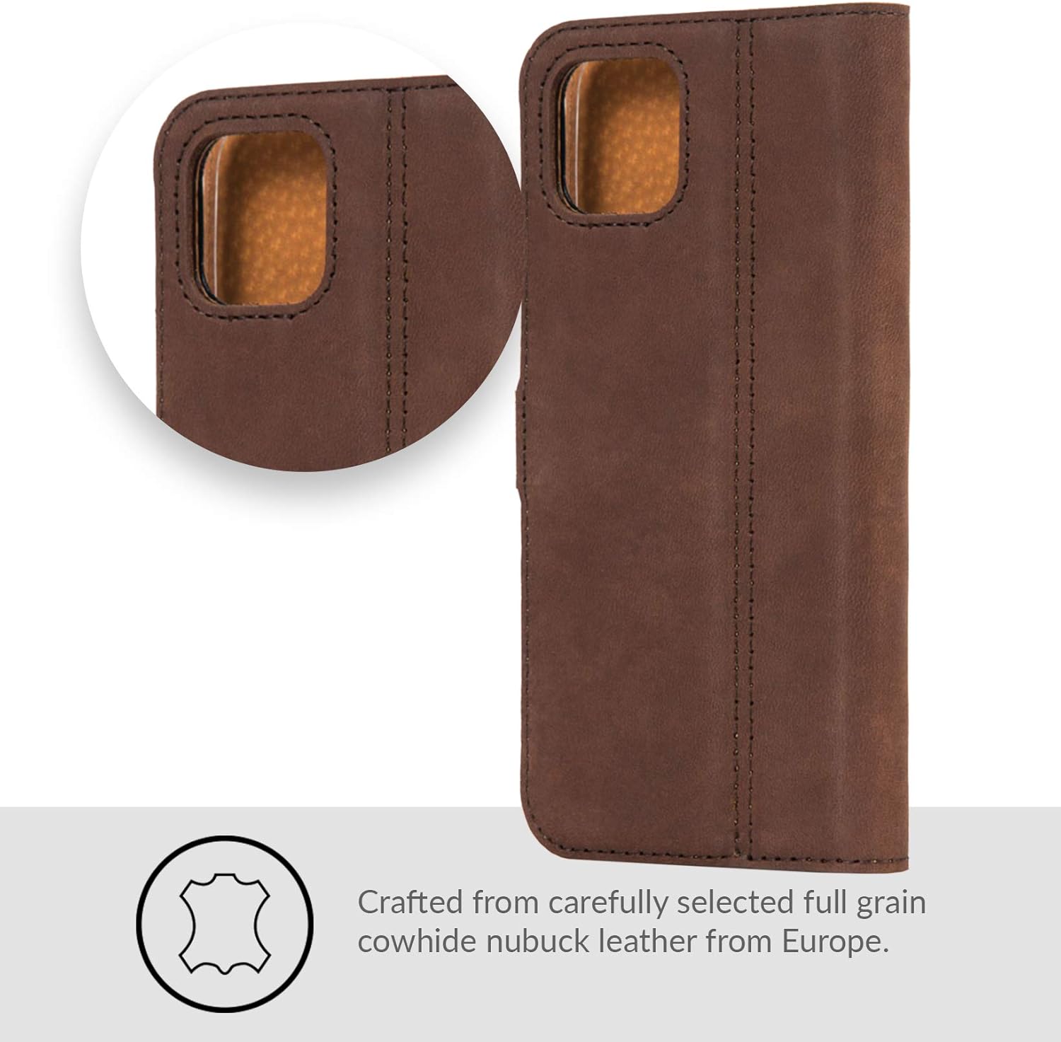 Exclusive Snakehive Vintage Wallet for Google Pixel 4XL || Genuine Leather Wallet Phone Case || Real Leather with Viewing Stand & 3 Card Holder || Flip Folio Cover with Card Slot (Brown)