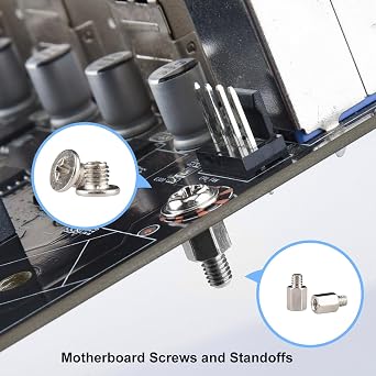 NVMe M.2 SSD Standoff and Mounting Screws Kit for Asus ASRock Gigabyte MSI Motherboards, for Laptop PC Repair & DIY, 36pcs