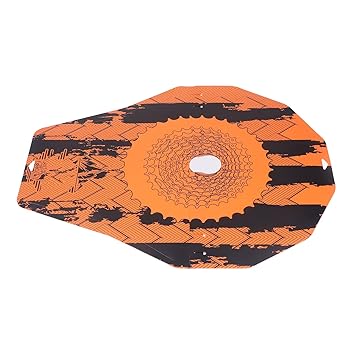 Ketsicart Bicycle Wash Cover, 2 Pcs Bicycle Disc Brake Cover, Light and Cool Style, Easy Installation, Oil Stain Prevention for Mountain Bike Maintenance (Abstract)