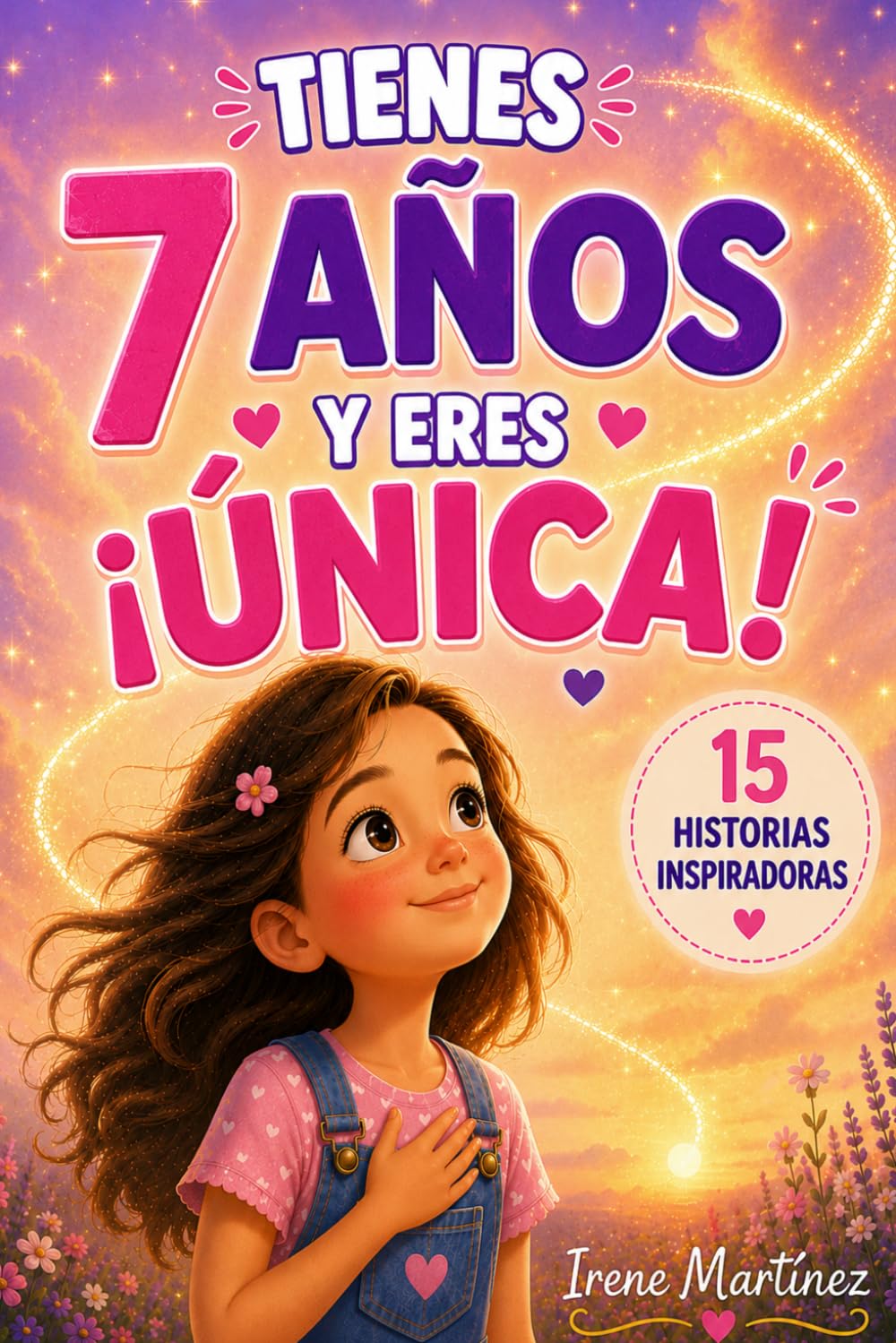 ¡TIENES 7 AÑOS Y ERES ÚNICA!: 15 Historias inspiradoras sobre empatía, autoestima, valentía y creatividad. Un regalo para una niña de 7 años para descubrir su potencial