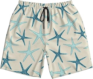 Mens Swim Trunks Quick Dry Swim Shorts with Mesh Lining Breathable Men's Beach Pants Swimwear Bathing Suits