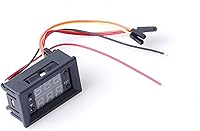 Vista 3 de Generador de señal de pulso de cofrecuencia de doble canal Ciclo de trabajo independiente Generador de señal rectangular de onda cuadrada ajustable