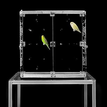 GuineaLoftTM Short Pipe Perches for Bird Cages (4 Pack) Aluminum Bars (4 Inch / 10 cm) with Screws & Washers Durable Cage Accessories for Parrots, Parakeets, Cockatiels & Small Birds