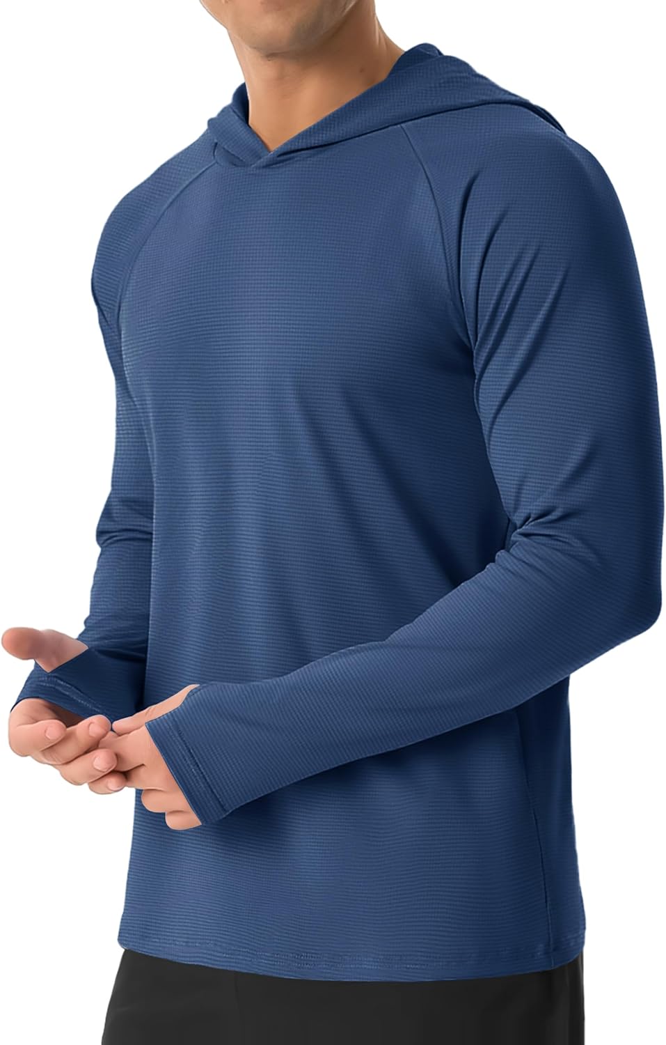 MAGCOMSEN Mens Sun Shirts UPF 50+ Long Sleeve Lightweight Hoodie Quick Dry Performance Workout Hiking Athletic Shirt - Image 5