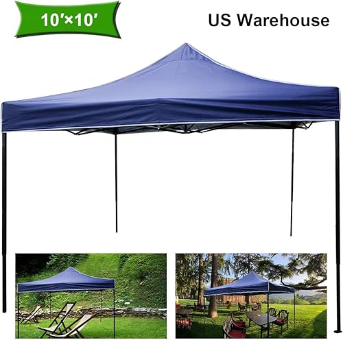 Miniatura 3 de Meet Perfect Tienda de campaña portátil para exteriores, toldo desplegable instantáneo de 10 x 10 pies para festivales, portón trasero, eventos,