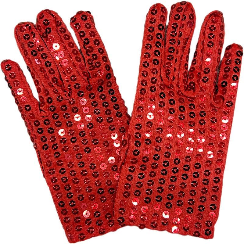Petitebella Sequins Kids Short Gloves