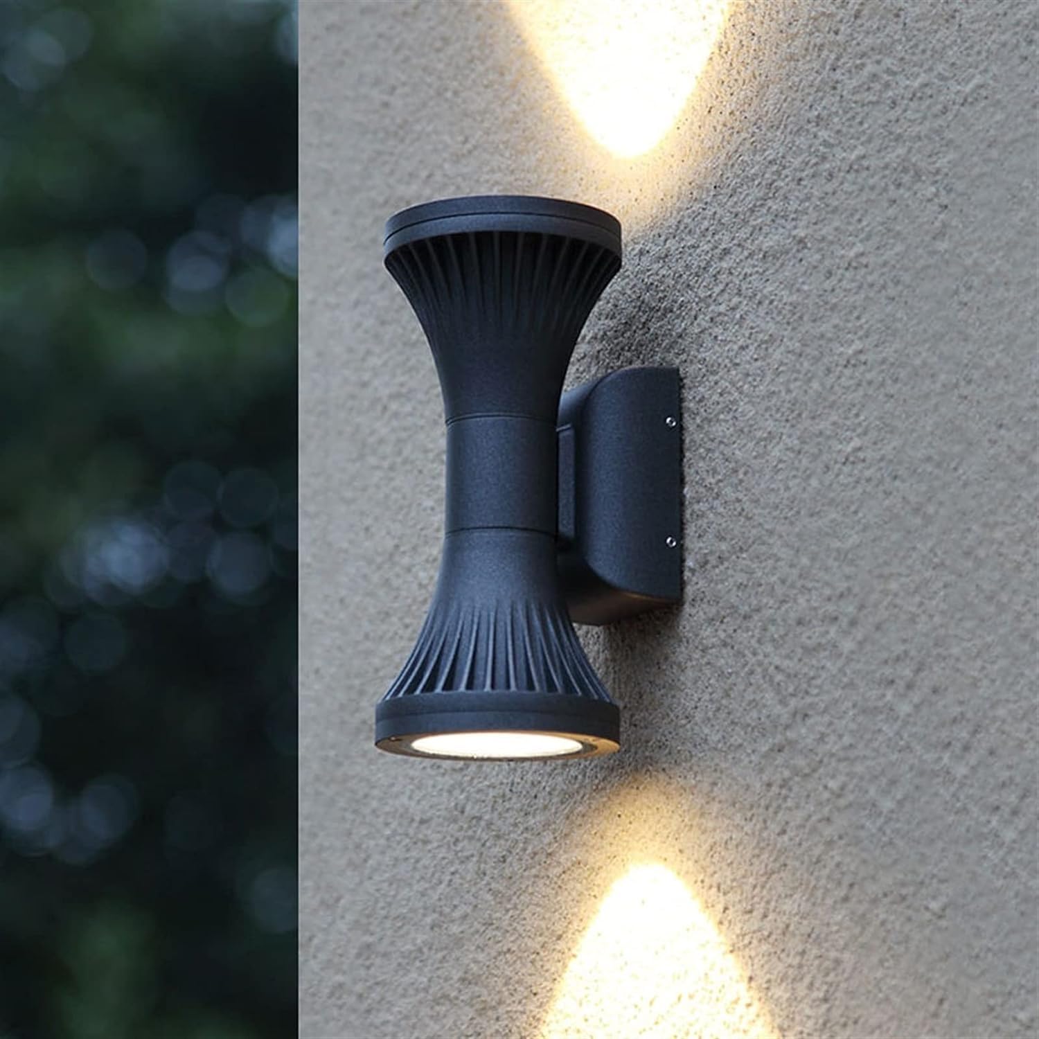 Lampada da Parete Europea per Esterni, Impermeabile, antiruggine, a LED, a Doppia Testa, Moderna, Minimalista, a Due Vie, da palo, a Sospensione