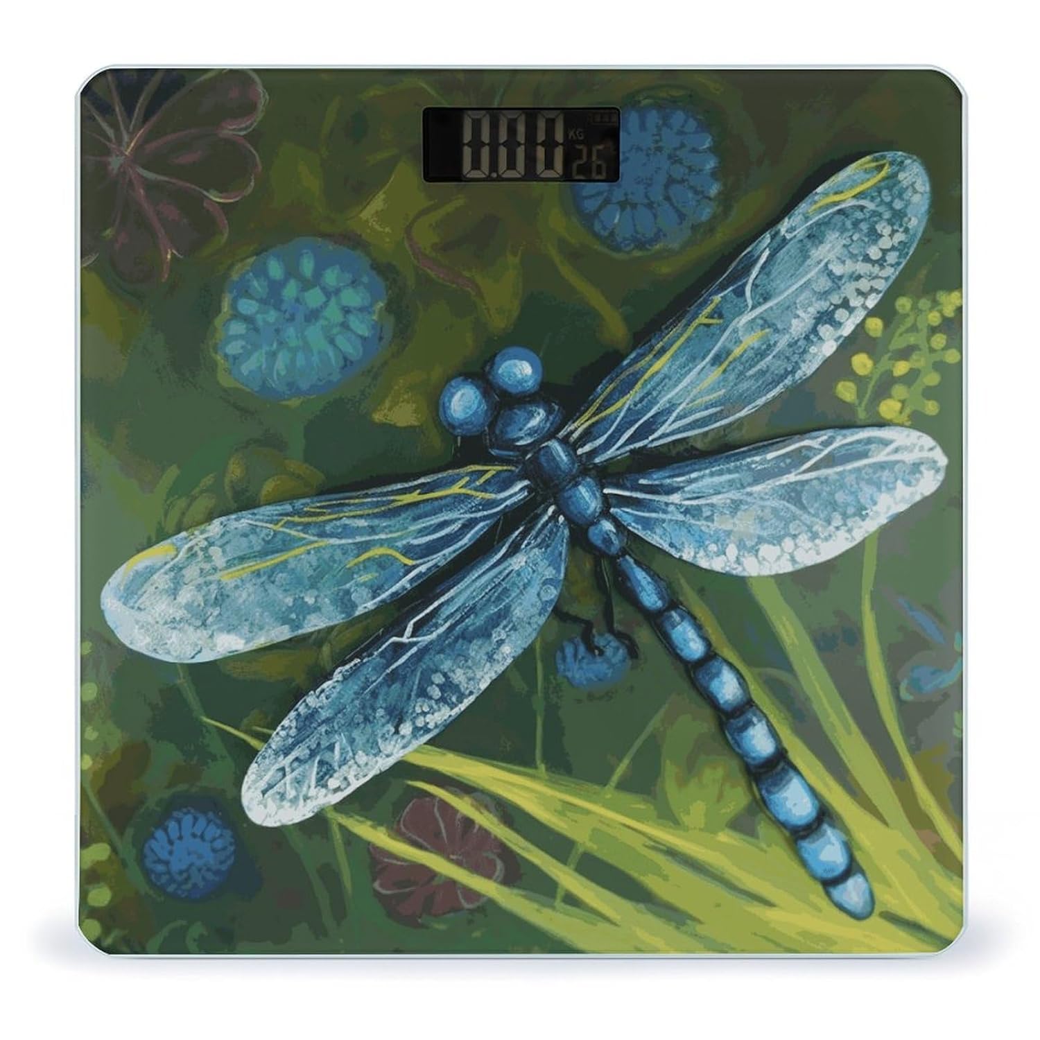 Báscula de Baño Digital JTREHY con Pantalla LCD 10.2x10.2 in