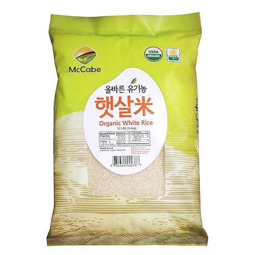 Miniatura 9 de McCabe Organic 7030 (arroz integral y arroz dulce integral), 12 libras, certificado orgánico USDA, CCOF