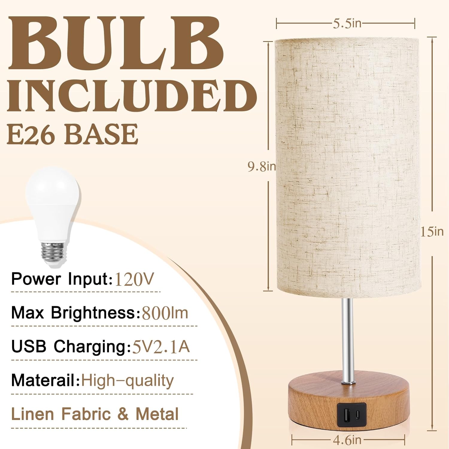 Illuminate Your Space: The Ultimate Dimmable Touch Bedside Table Lamp Review