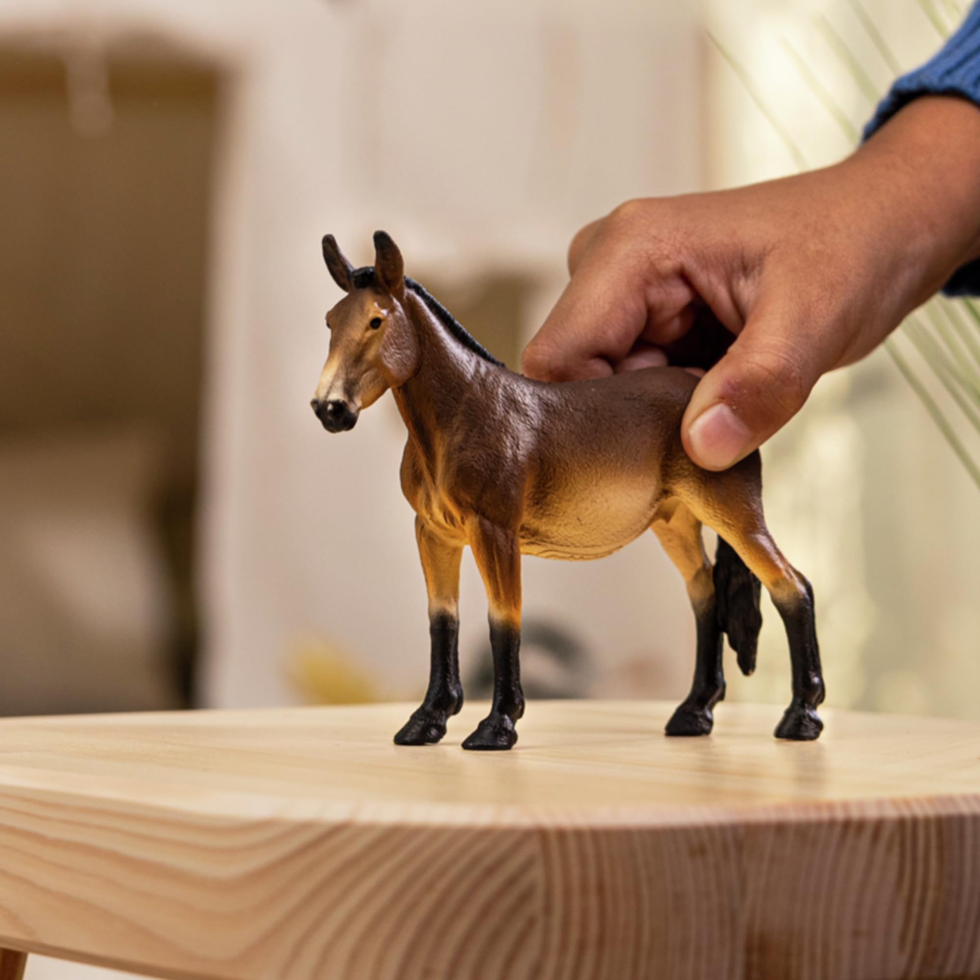Image secondaire de Figurine Mulet Schleich - Jouet de Ferme pour Enfants dès 3 Ans