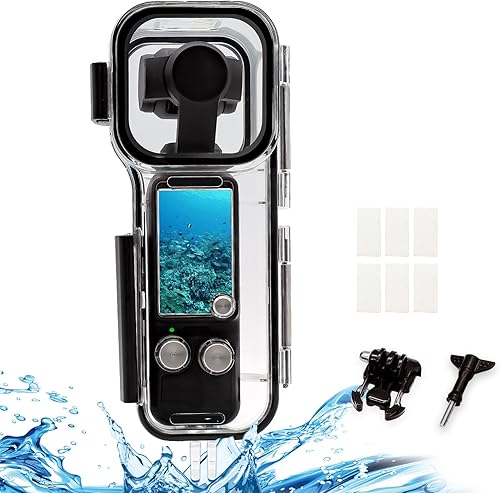50M (164ft) Osmo Pocket 3 Carcasa impermeable para DJI Osmo Pocket 3 Accesorios a prueba de agua, carcasa protectora de buceo subacuático Shell Osmo