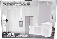 Vista 8 de Rockville Par HP5S-8 de 420W, altavoces de 13.3 cm (5.25 pulgadas) para cine en casa interior/exterior, 8 ohmios, resistente al agua IPX44