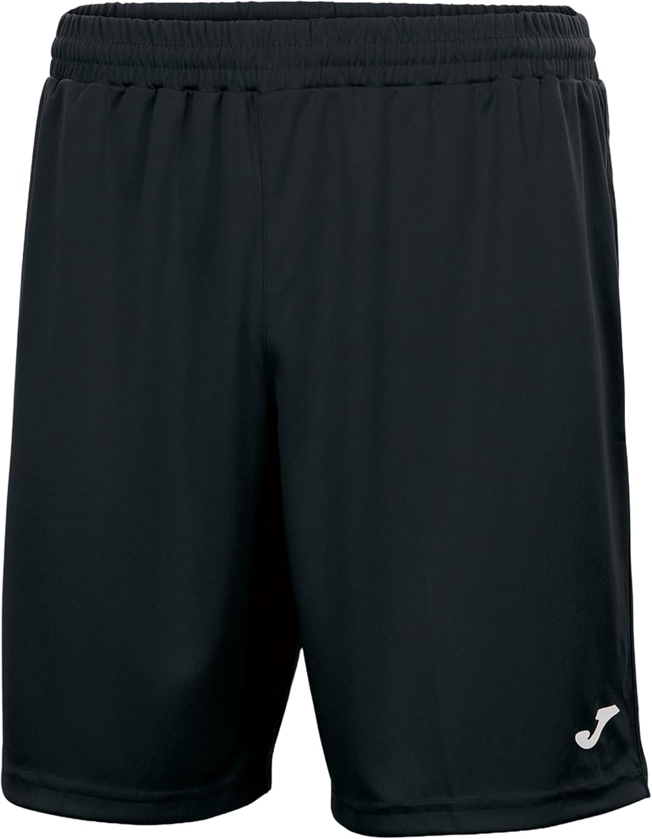 Joma - Athletic Short for Men Nobel - S - Dry Fit with Drawstring and Pocket - Black