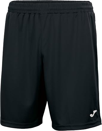 Joma - Athletic Short for Men Nobel - S - Dry Fit with Drawstring and Pocket - Black