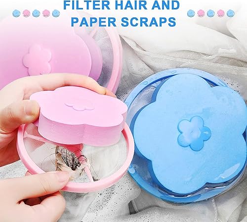 Miniatura 3 de Seven-first 4 filtros de pelo de mascotas para lavadora, bolsa de malla de limpieza para el hogar, bolsa de malla flotante para el hogar, bolsa de