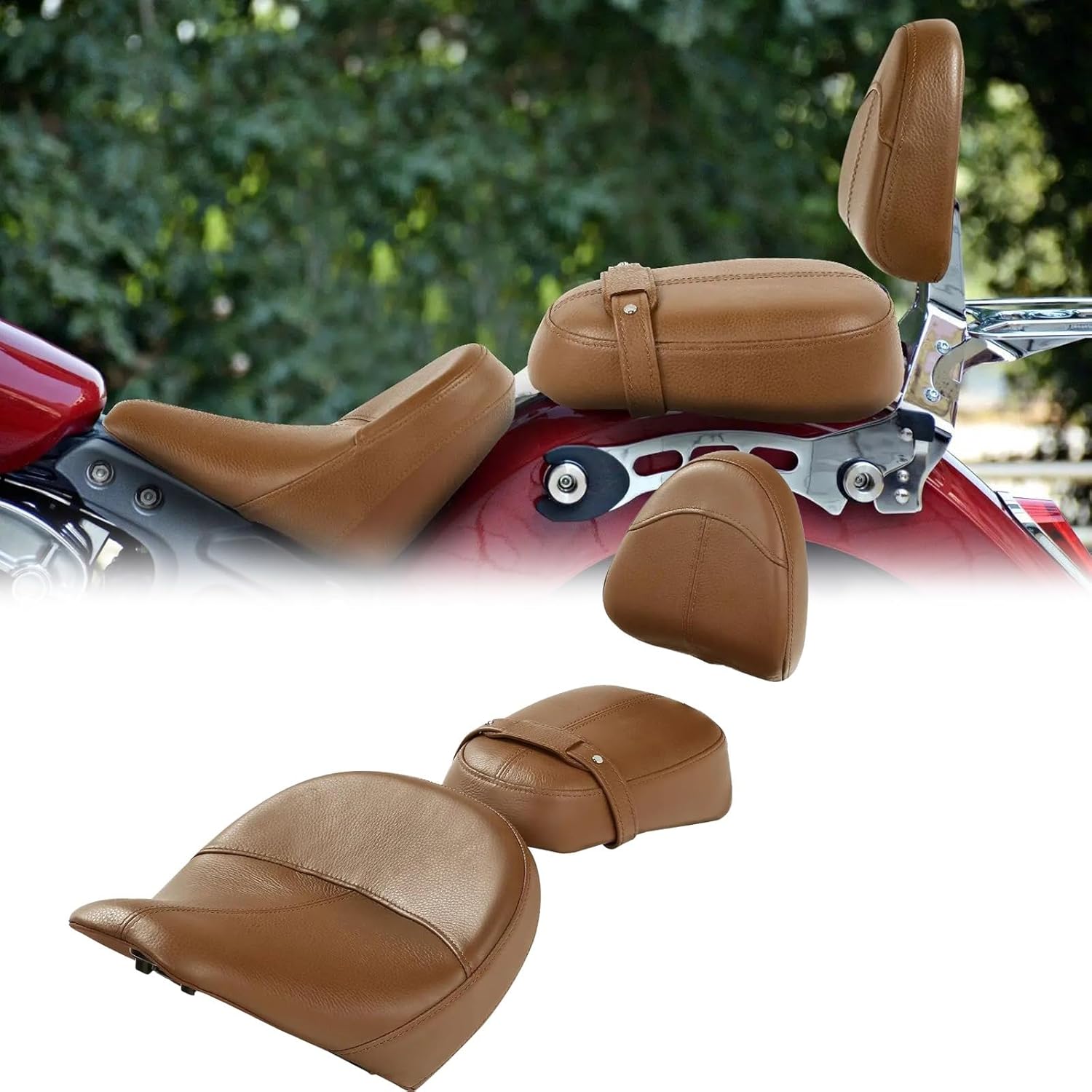 UMPGCE(はな) シート バックレスト インディアン スカウト