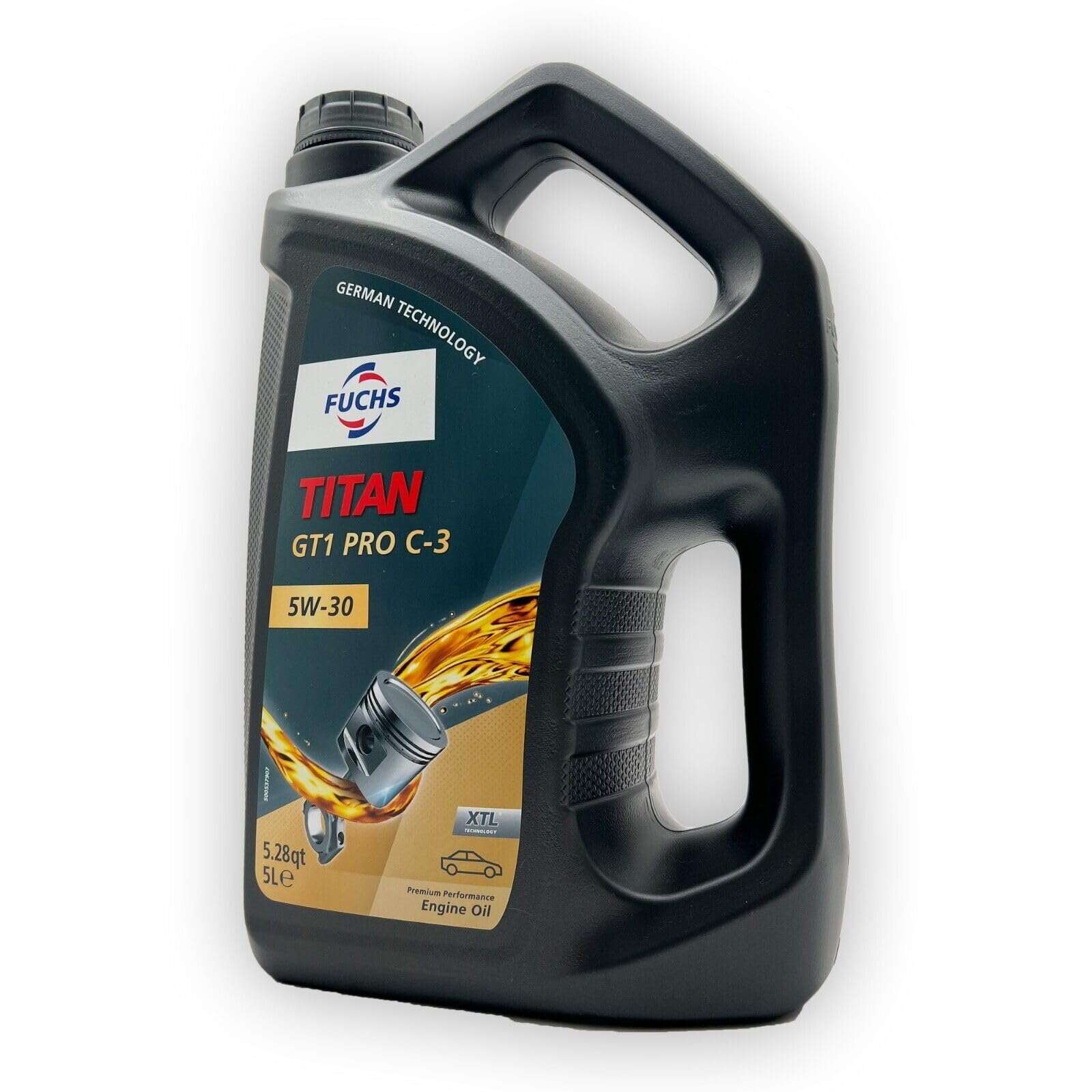 5 L Fuchs Titan GT1 Pro C-3 5W30 | passend für | VW 504 00 | VW507 00 | MB 229.51 | BMW LONGLIFE-04 | PORSCHE C30 | 5 Liter | Motoröl | Motorenöl |mit Trichter