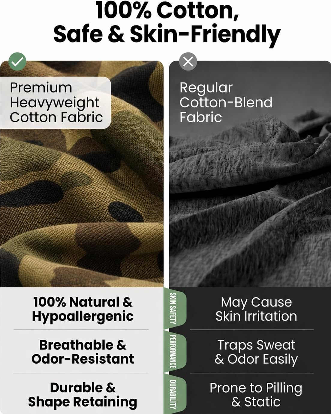 Unisex 100% Cotton Shark Shorts Camo Elastic Waist Ape Pants Drawstring 7" in Teens and Adults