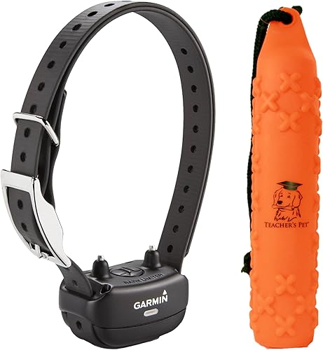 Miniatura 1 de Garmin BarkLimiter Deluxe, collar de entrenamiento recargable con tecnología Tri-Tronics  Corrige los ladridos molestos, odómetro de corteza, modos