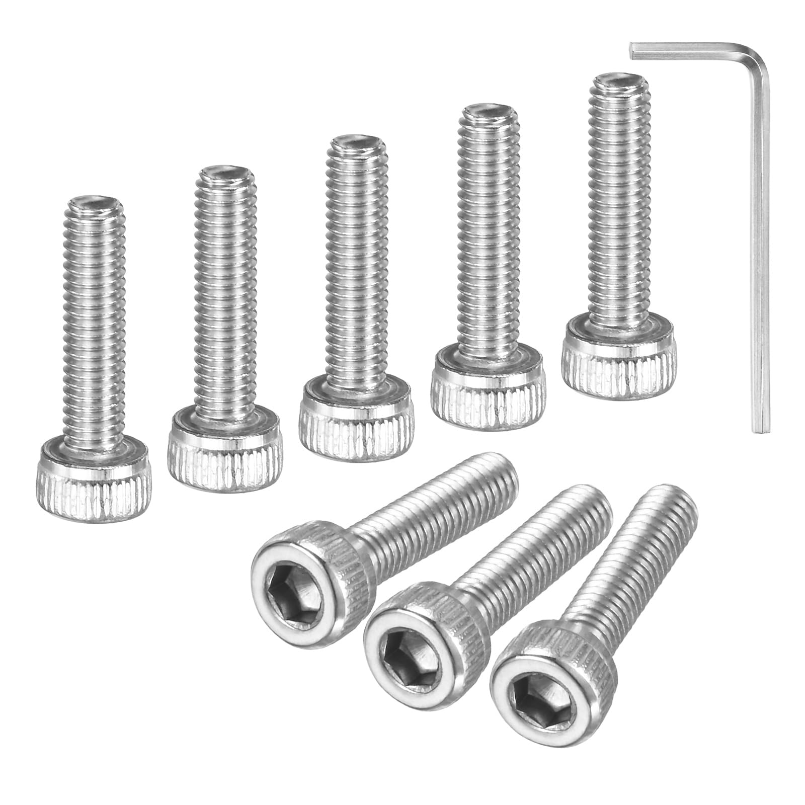 M METERXITY 50-Pack Socket Head Cap Screws M3x12mm 304 Stainless Steel โ image 1