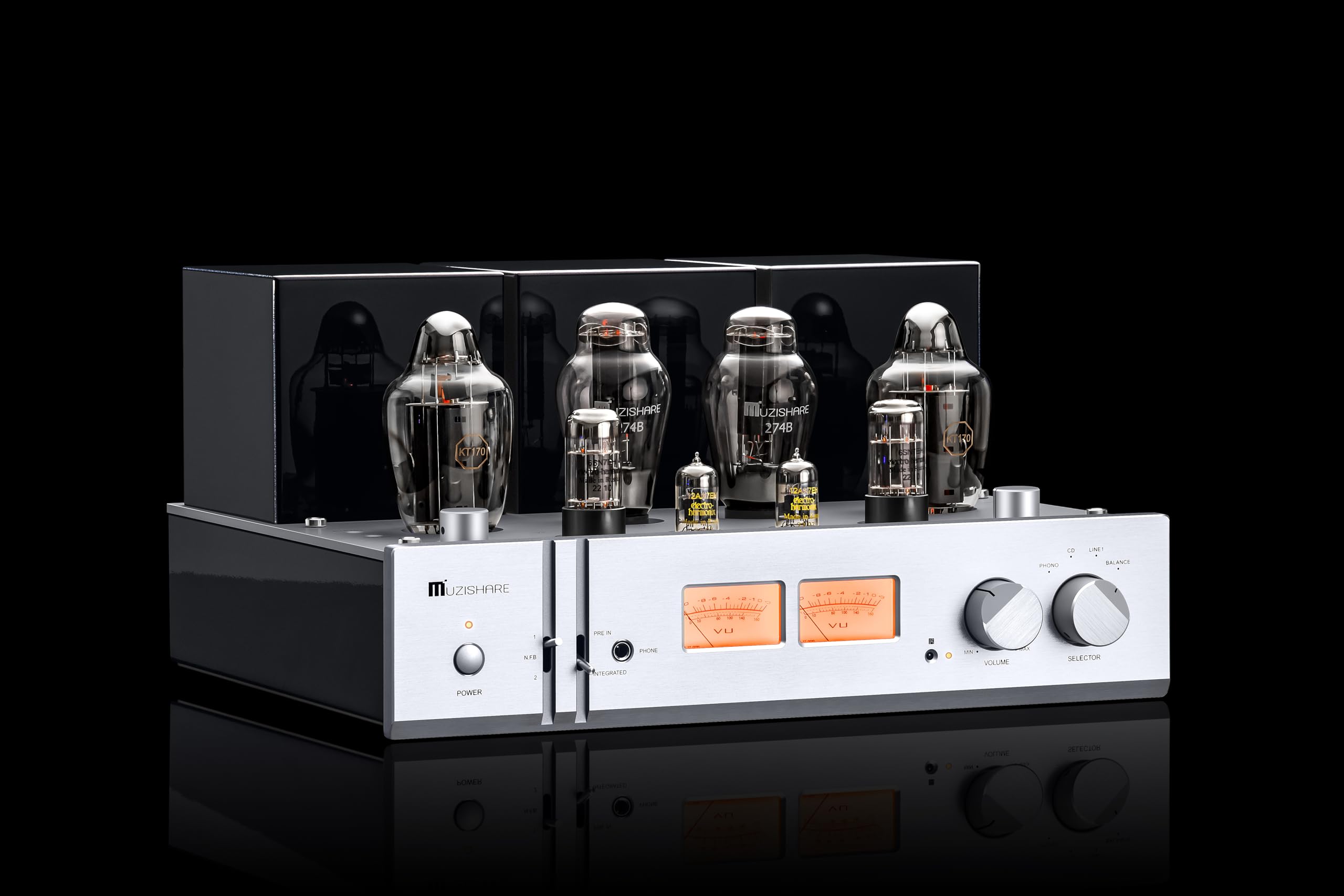 Amazon.com: MUZISHARE X10 Pro KT170 Tube Amplifier HiFi Class A