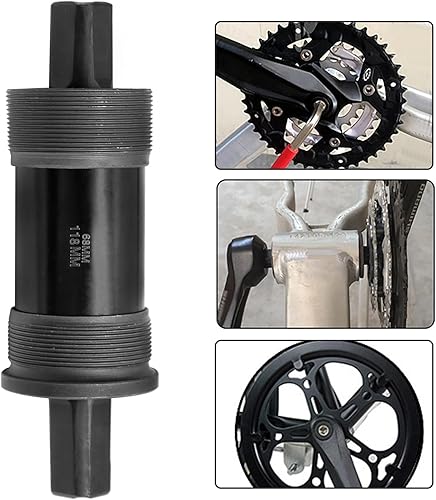 Miniatura 14 de Soporte inferior para bicicleta de montaña Soporte inferior cónico cuadrado Bicicletas 2.677 in Reemplazo para Shimano Tourney Serie TX800