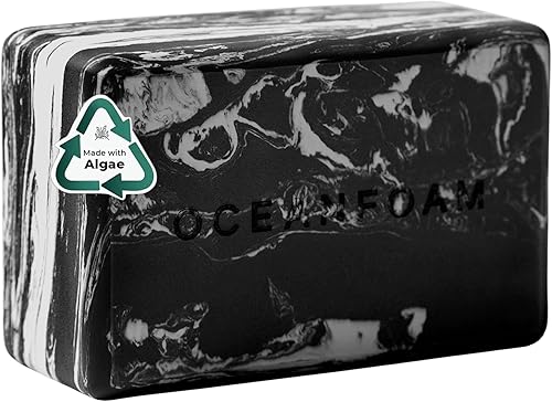 Oceanfoam Bloque de entrenamiento  Bloque de ejercicio de espuma de alta densidad, ligero, antideslizante para estabilidad y apoyo en pilates, yoga,