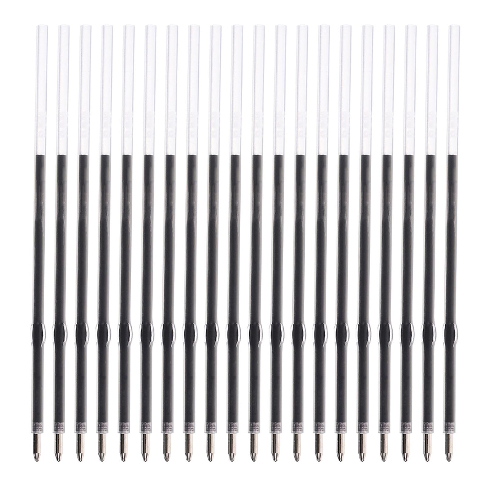 Uonlytech Recharges de stylo à bille noires : 600 pièces : recharge d'encre rétractable remplaçable de 0,7 mm – Fournitures d'écriture pour le bureau, l'école et la maison.