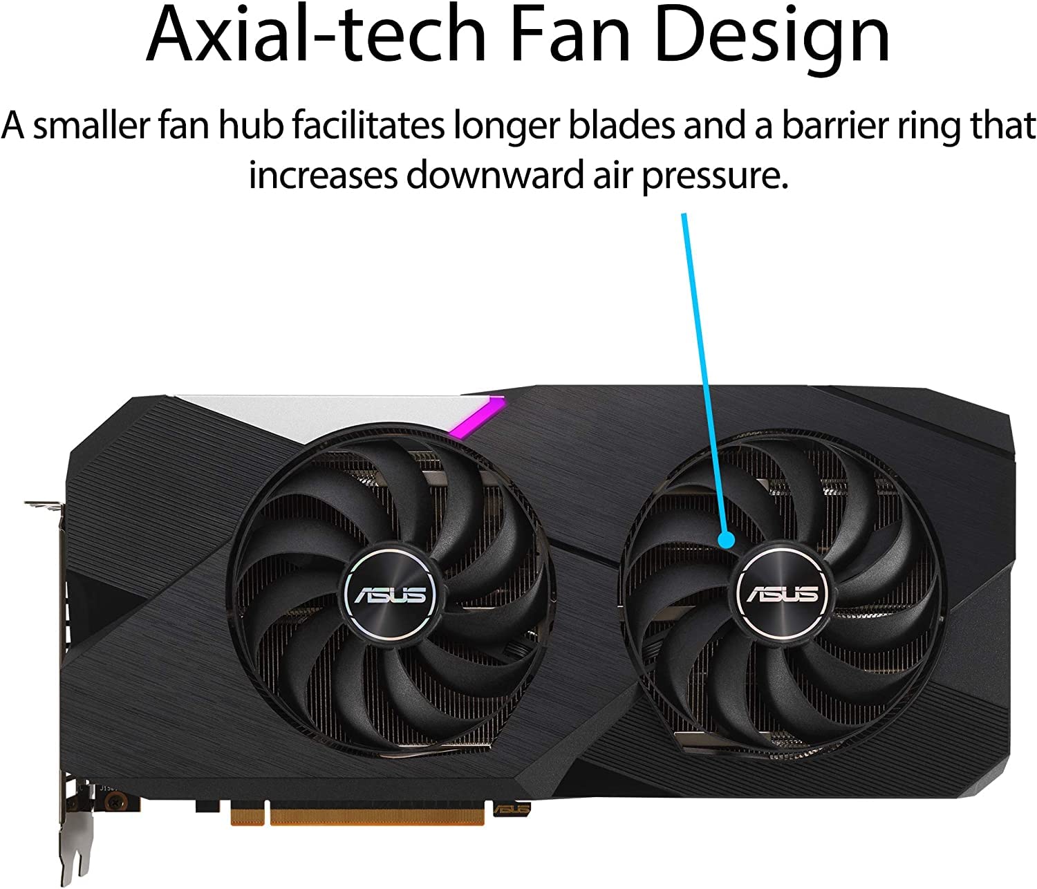 ASUS Dual AMD Radeon RX 6700 XT STD Edition 12 GB GDDR6 - Tarjeta