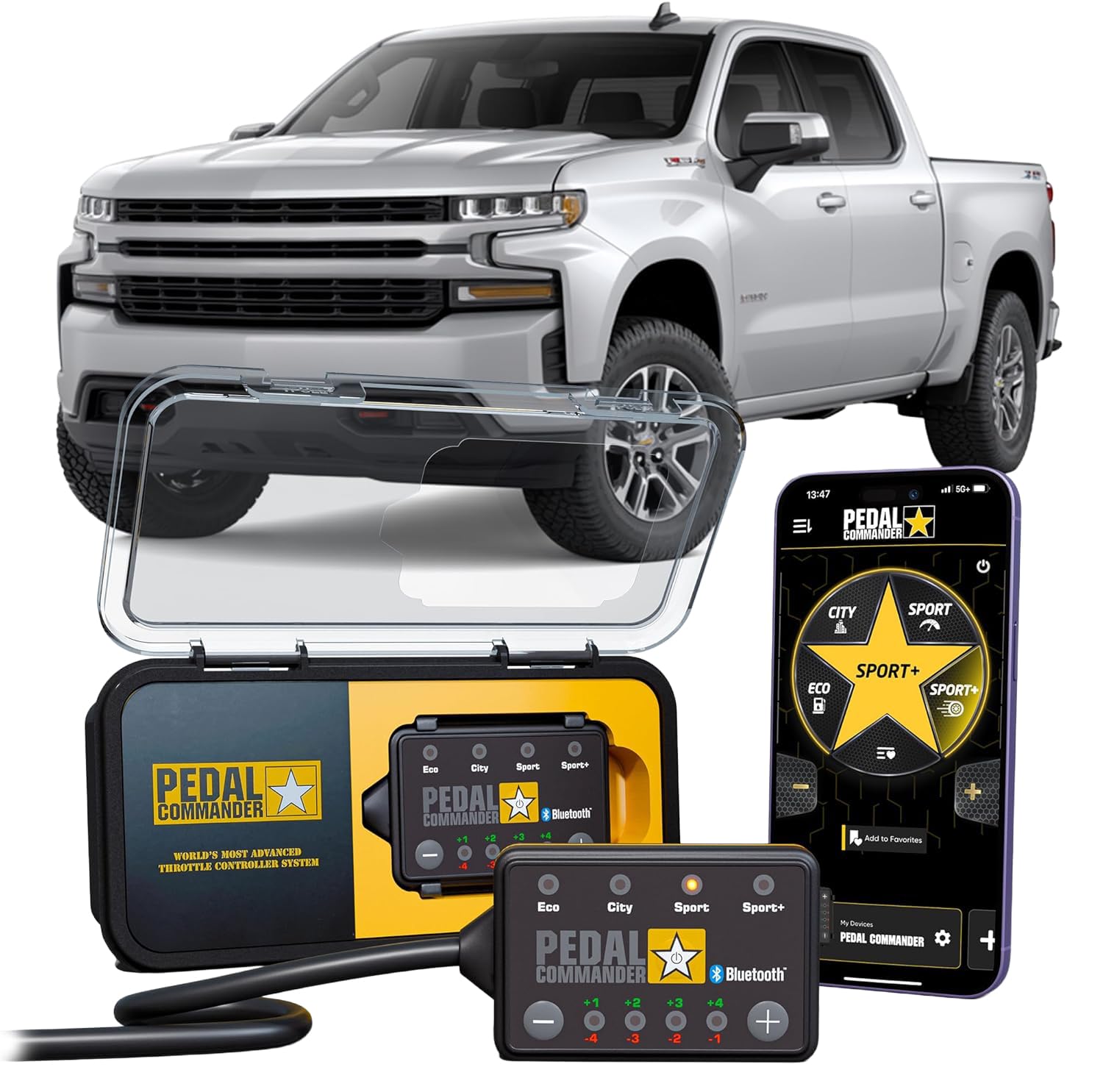 PEDAL COMMANDER for Chevrolet Silverado 1500 2019-2026 Throttle Controller