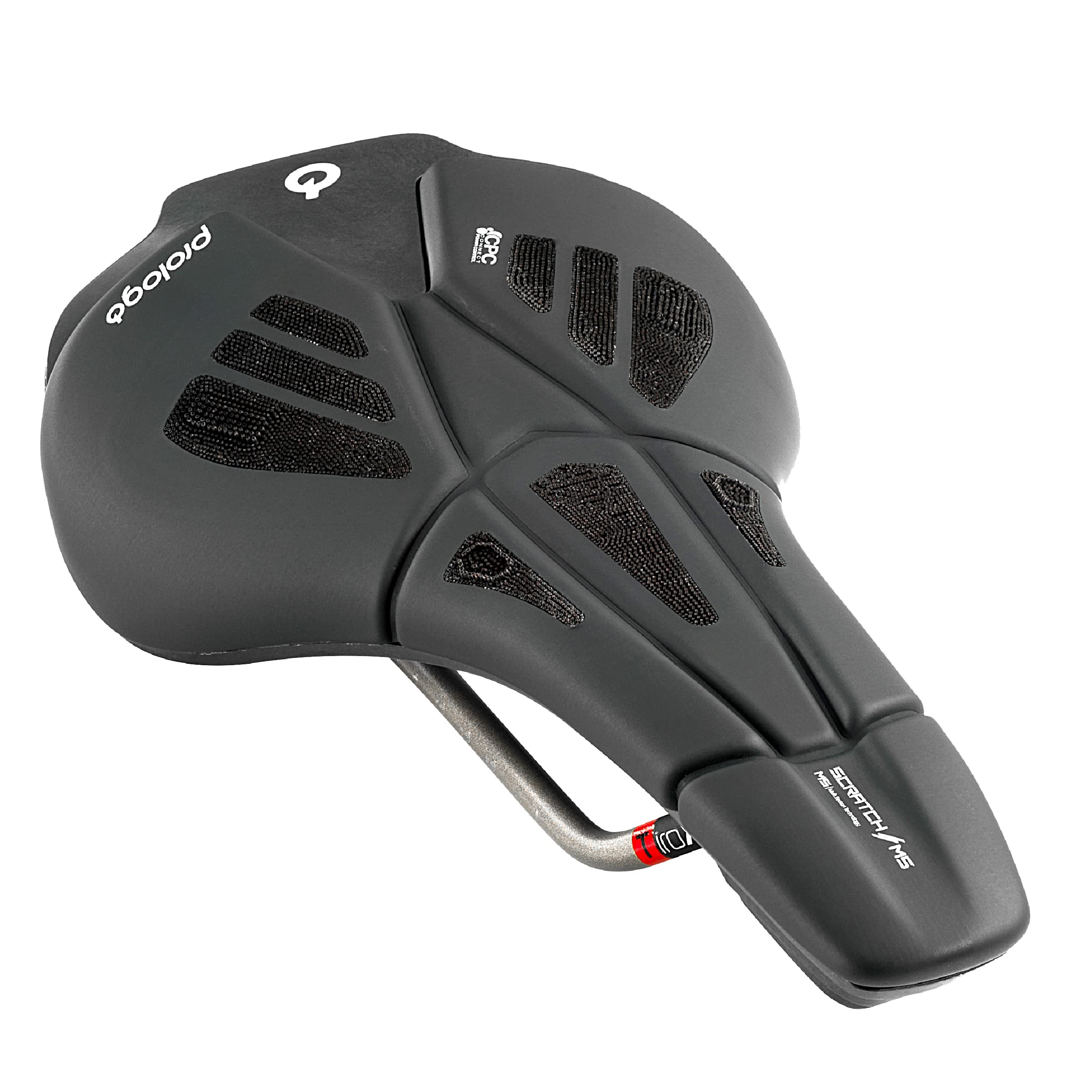 Prologo Unisex's Scratch M5 CPC Tirox Road Saddle, Black, 140mm