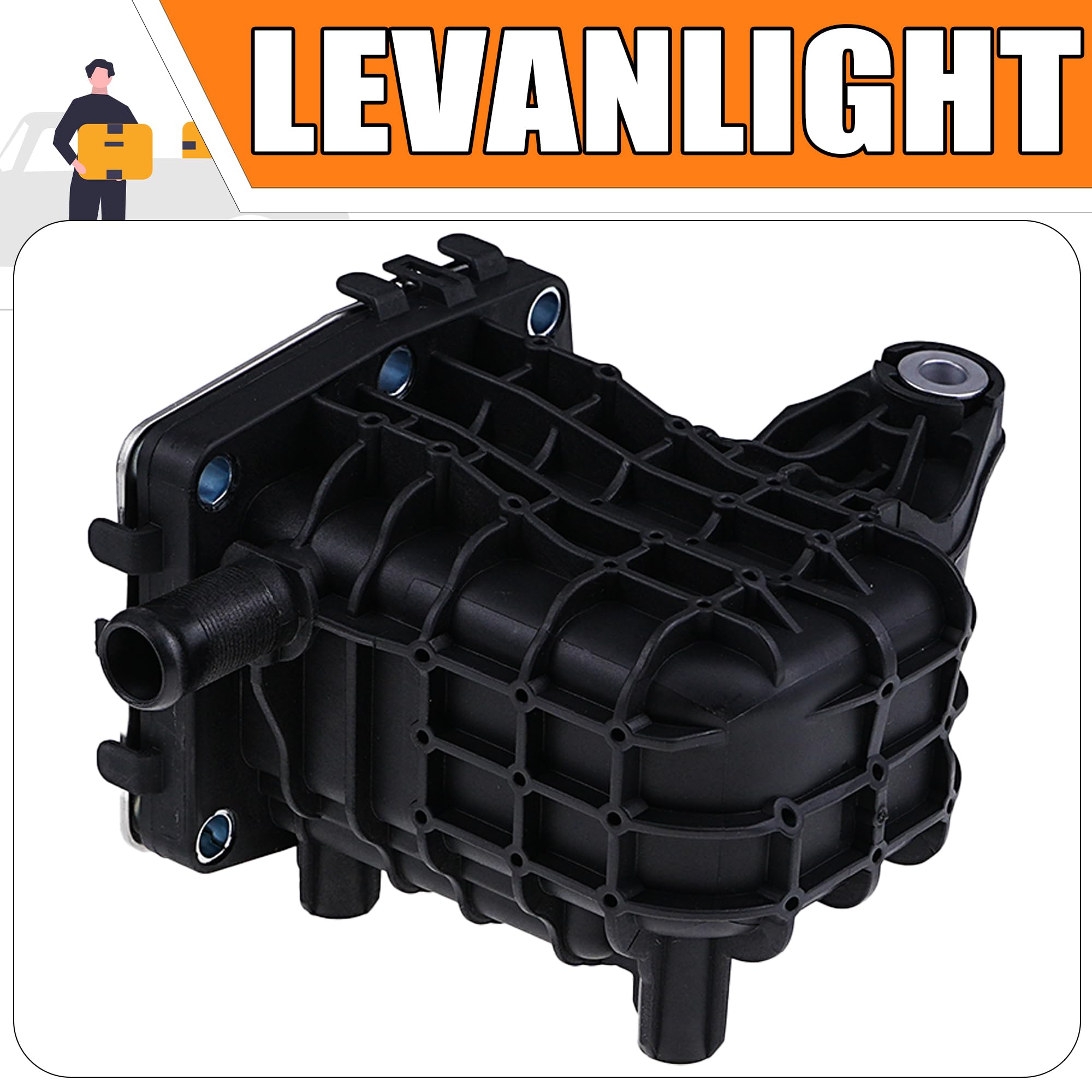 EGR - Válvula de escape para enfriador EGR de repuesto para 308 3008 508 5008 C4 II C5 III DS4 DS5 2.0 BlueHDi Focus III Kuga II 2.0 TDCi Reemplaza #1861749, 2267338, 3553004, 9807 59308 0