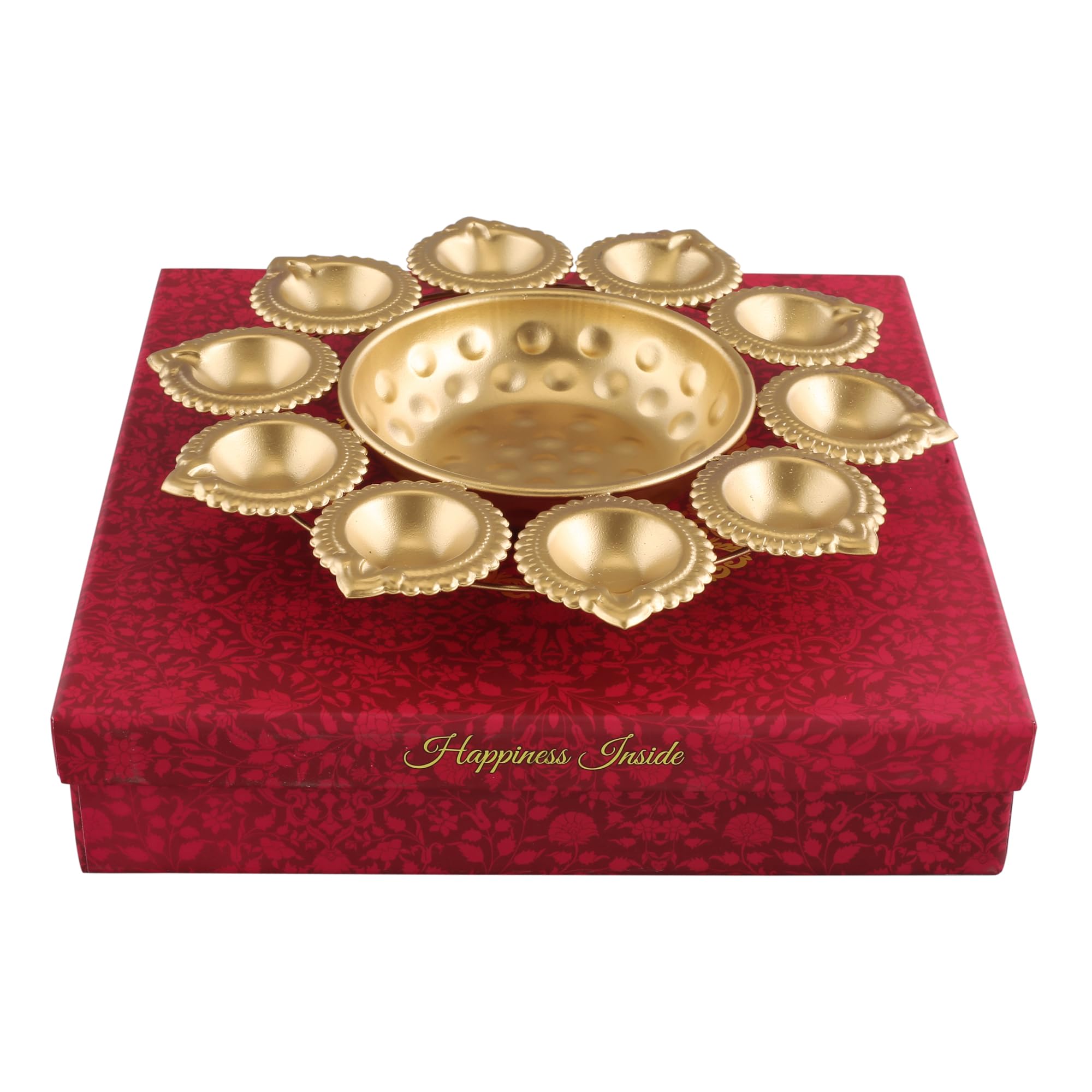 Copper Urli Bowl - Diwali Decor & Gift -7