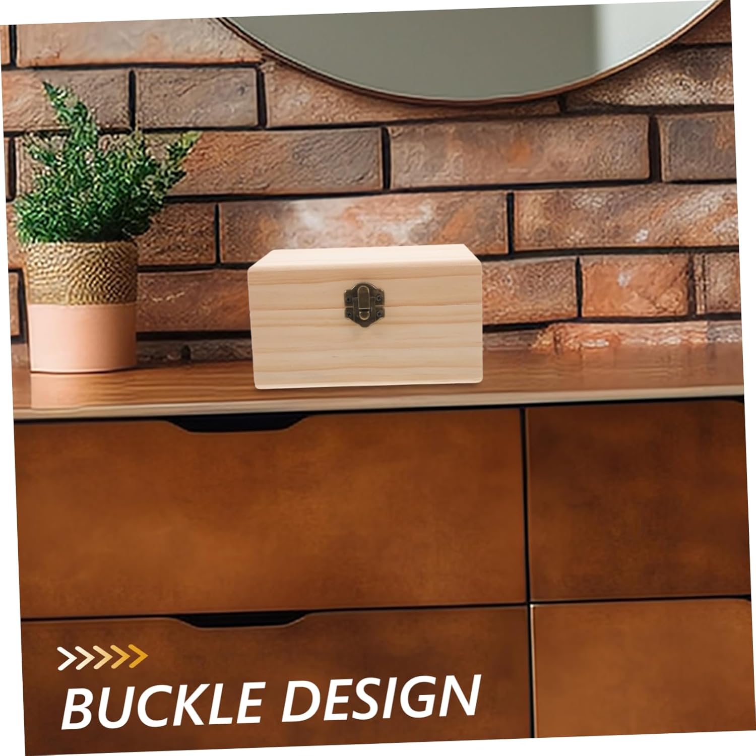 PRETYZOOM 4pcs Storage Box Case Wooden Organizer for Bottles Multi-grid Design for Home Travel for Enthusiasts