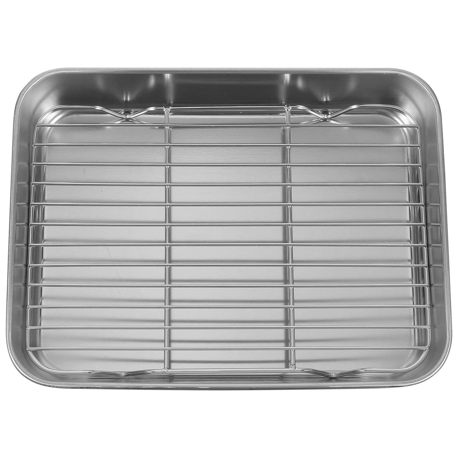 Grille de cuisson et plaque en acier pour gateaux et plats de cuisson